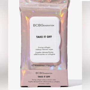 BCBGeneration Take it Off, Firming Collagen Makeup Remover Wipes